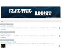 Tablet Screenshot of electricaddict.net